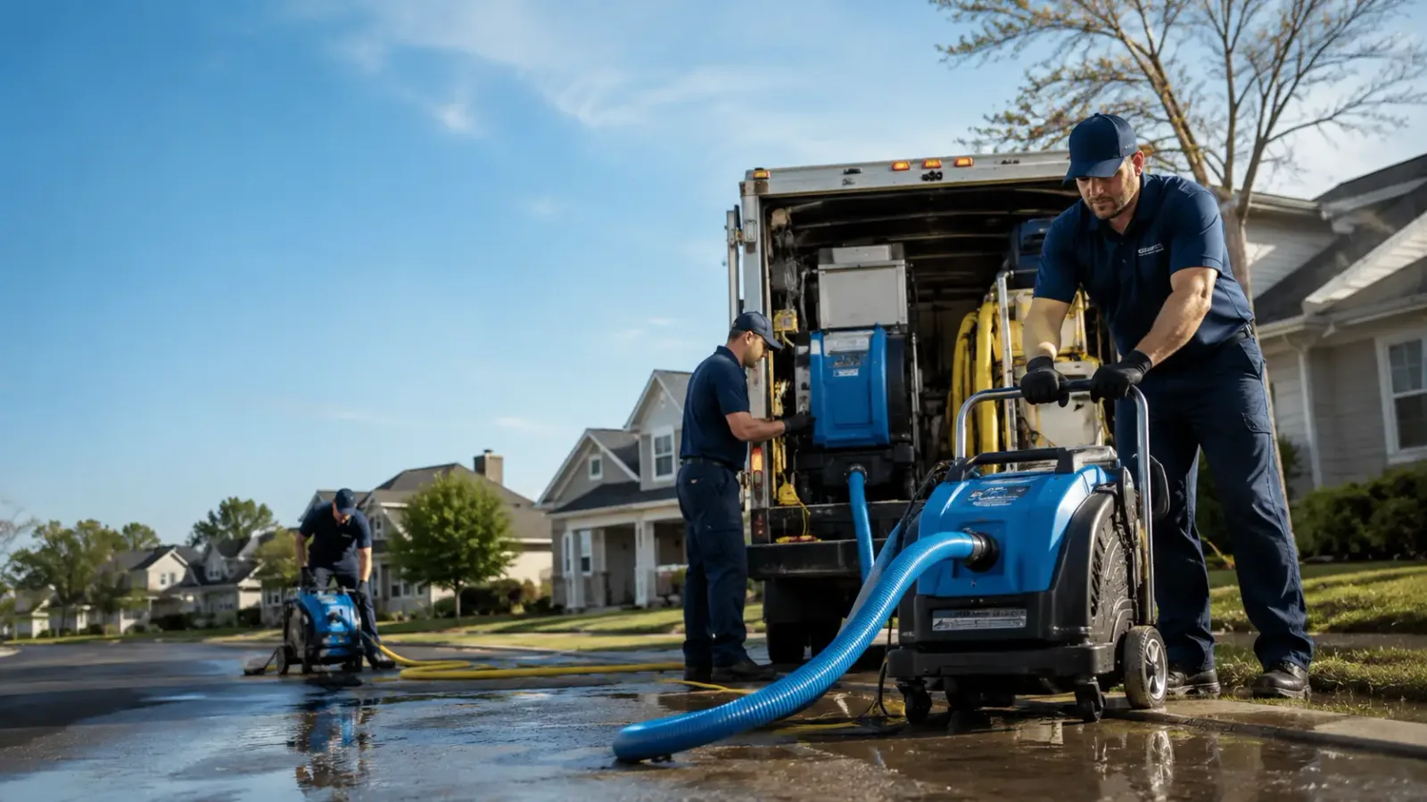 Flood Damage Cleanup in Peach Orchard, AR